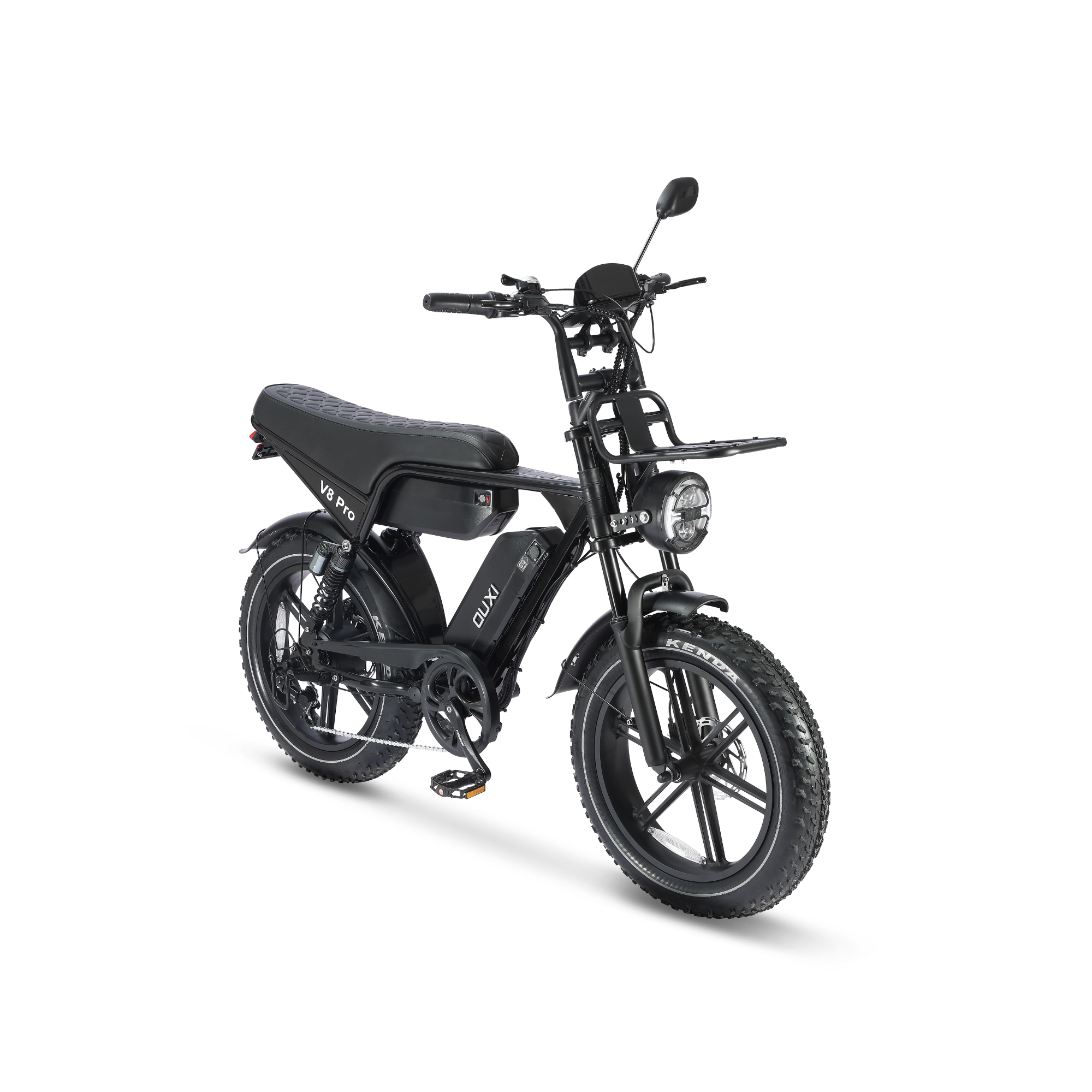 OUXI V8 Pro Max - Zwart - Zwart Zadel