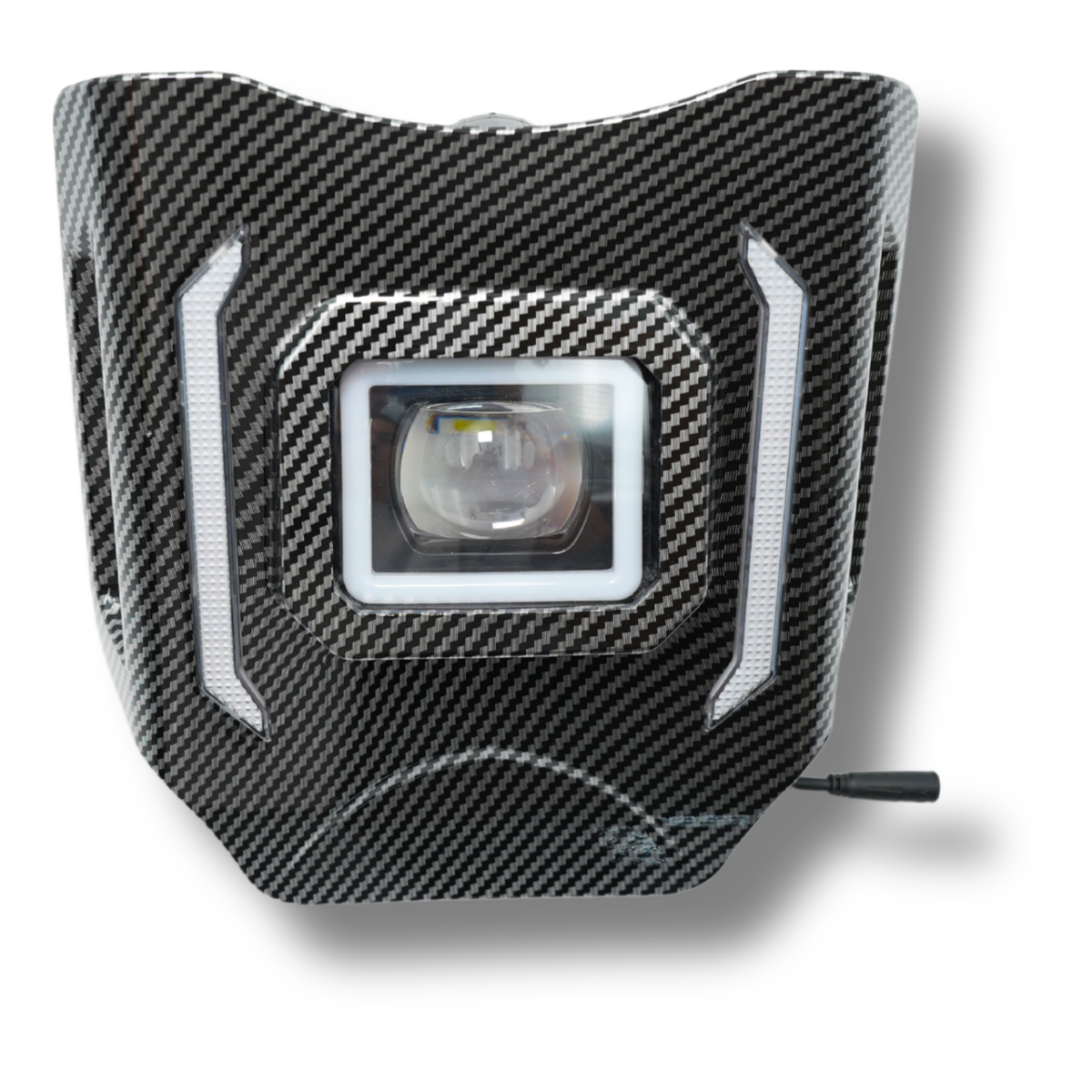 LED Koplamp Carbon-Look Met Koplampkap