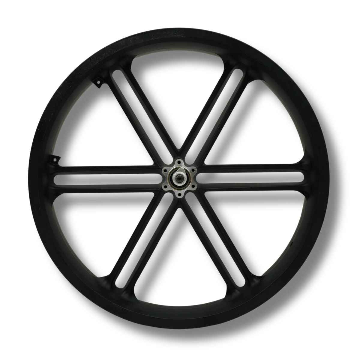 Gietwiel Velg 6-Spaaks Zwart