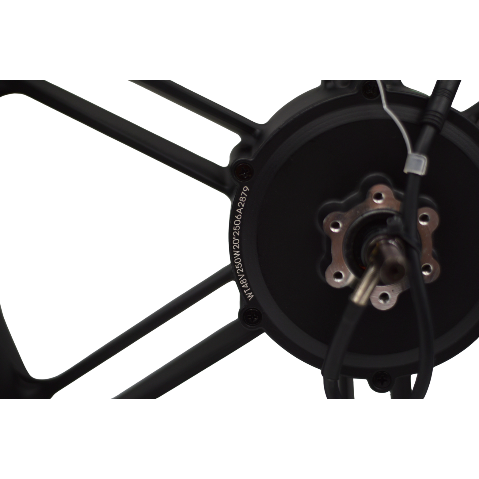 Motor + Velg (Achter) - Fatbike - Ouxi / QMWheel V20 Pro, V8, H9, V8 Pro, V8 Max, Q8, V8 Ultra (Rode Stekker) (Grote Motor)