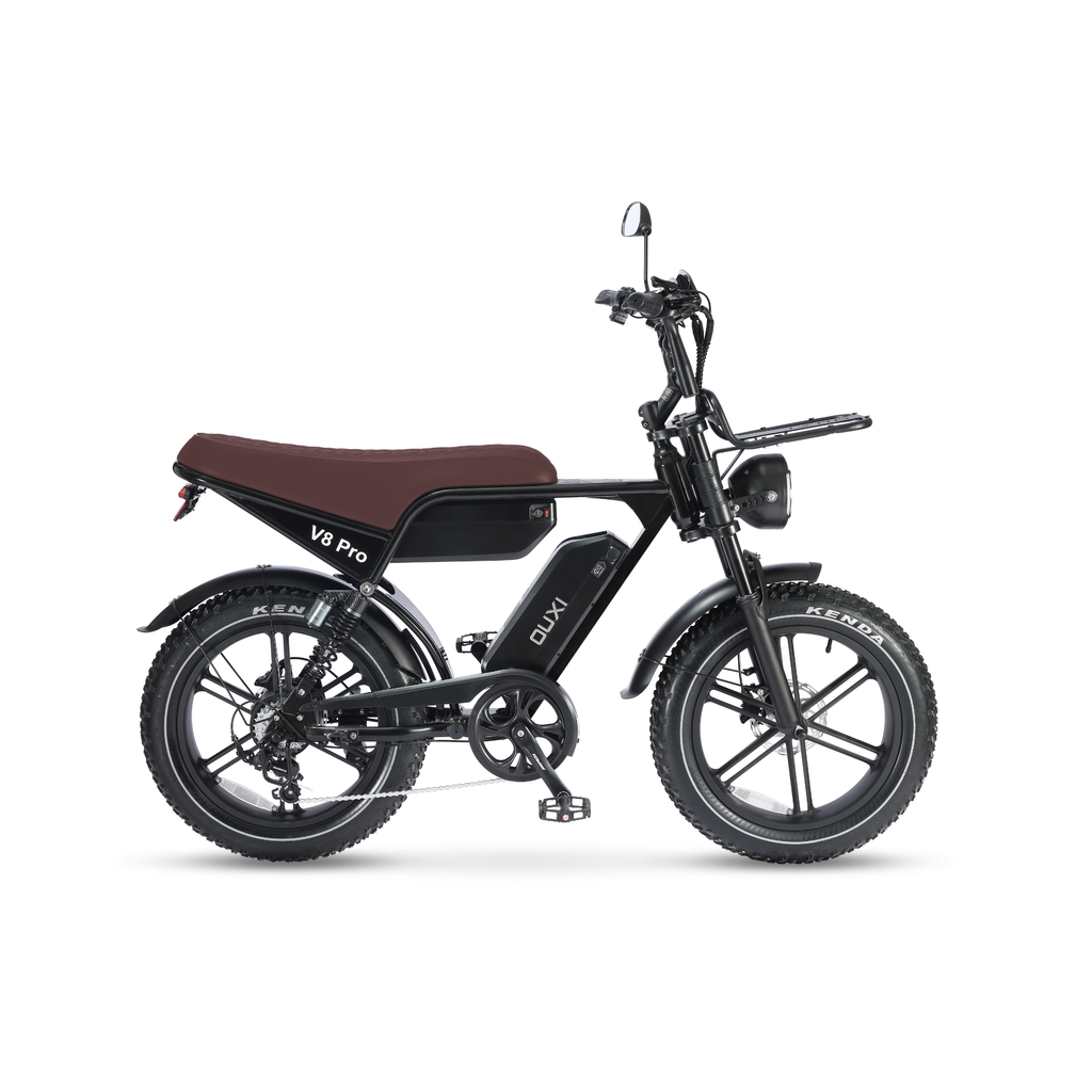 OUXI V8 Pro Max - Zwart - Bruin Zadel