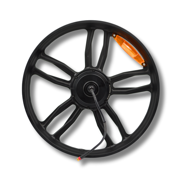 Motor + Velg (Achter) - Fatbike - Ouxi C80, H9, Q8, V8 Pro, C80 Pro (Rode Stekker Rechts) (Kleine Motor)
