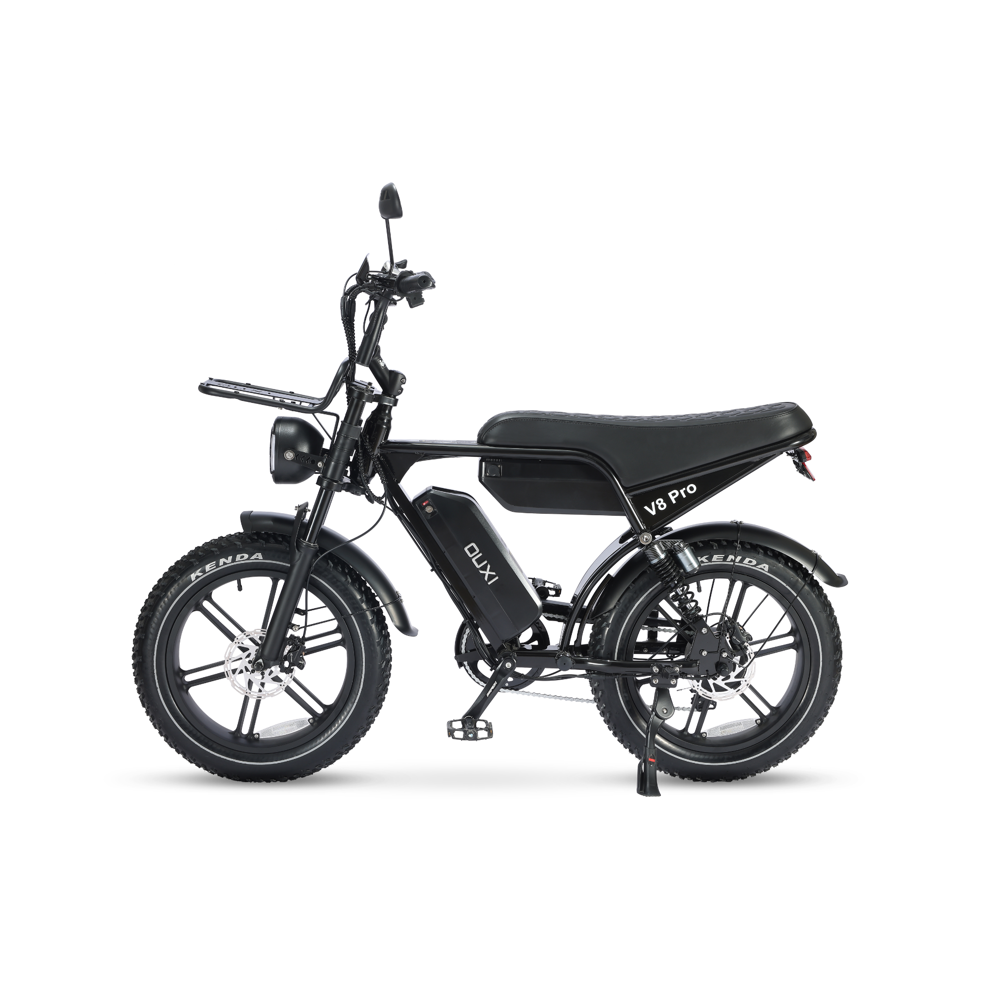 OUXI V8 Pro Max - Zwart - Zwart Zadel