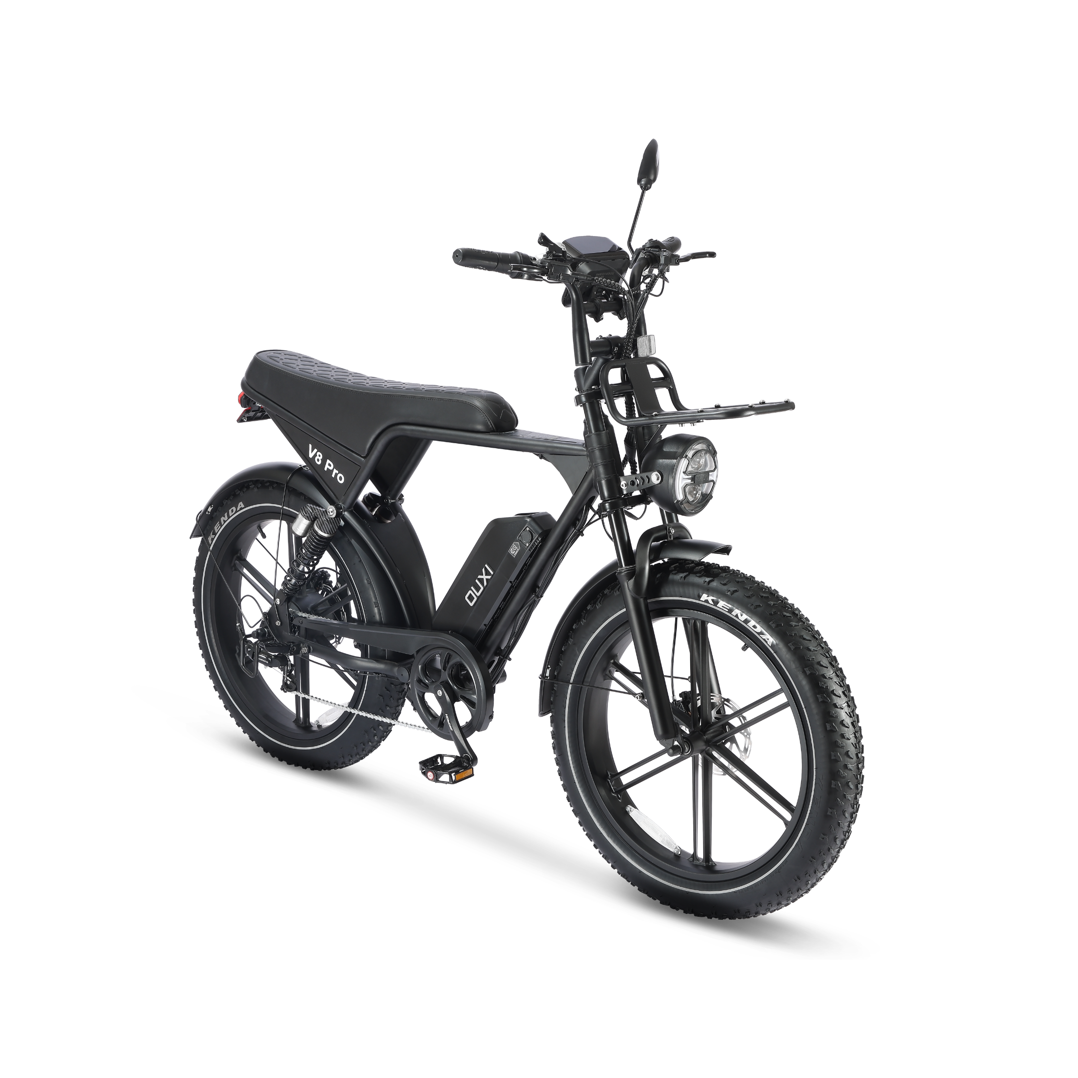 OUXI V8 Pro 24 Inch - Zwart - Zwart Zadel