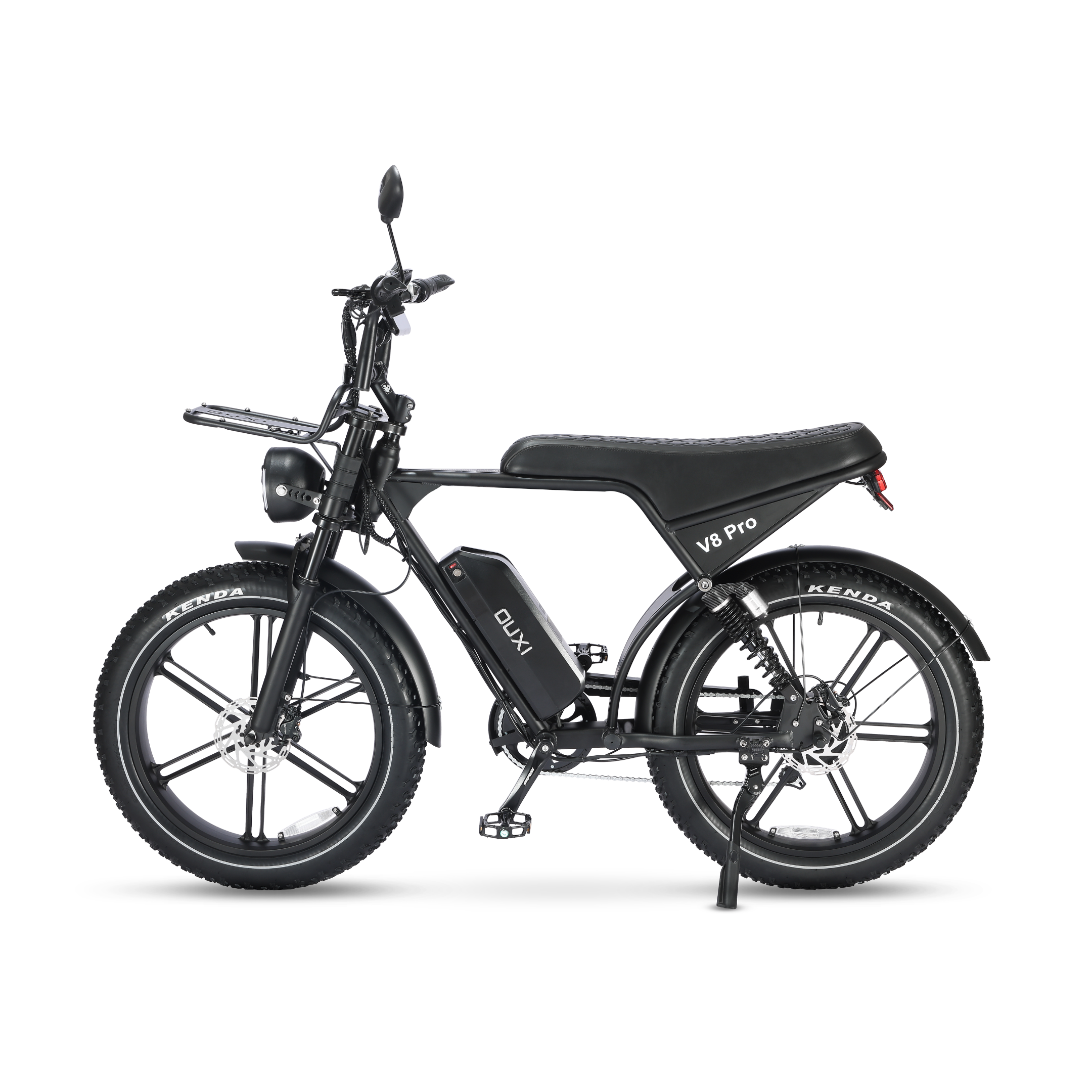 OUXI V8 Pro 24 Inch - Zwart - Zwart Zadel