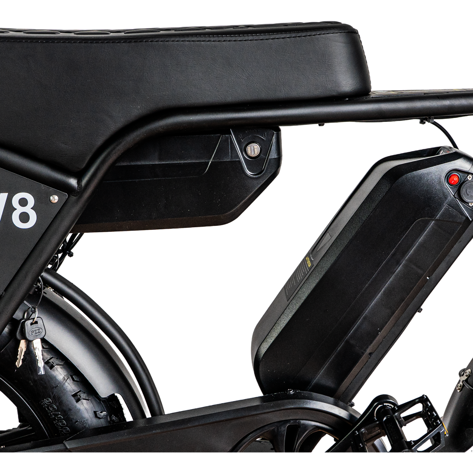 OUXI V8 Max Double accu - Zwart