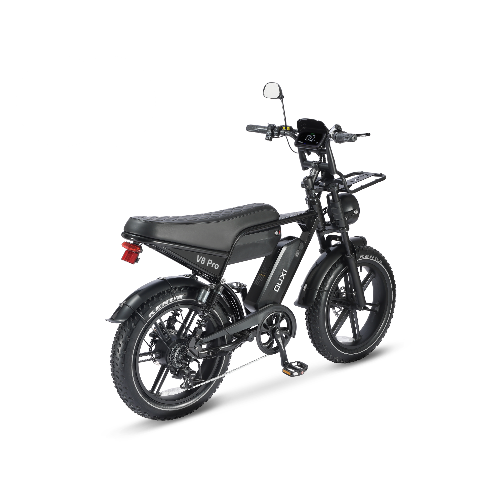 OUXI V8 Pro Max - Zwart - Zwart Zadel