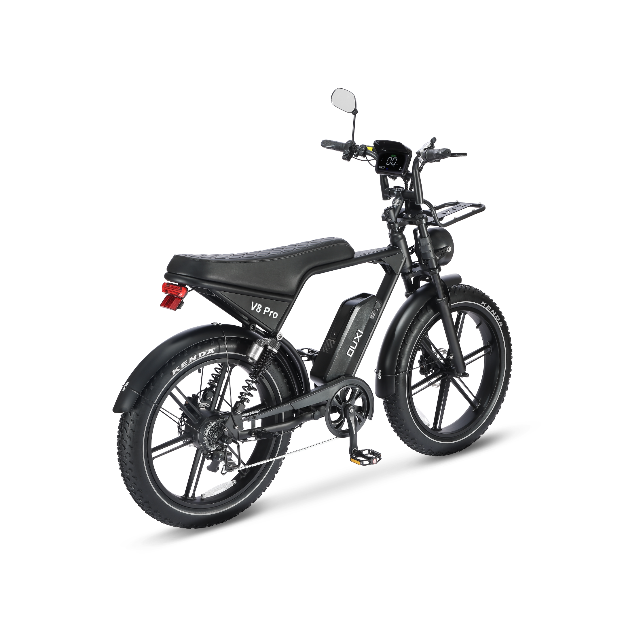 OUXI V8 Pro 24 Inch - Zwart - Zwart Zadel